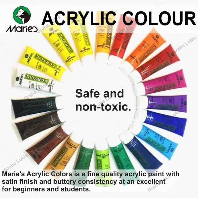 

ready !!! Maries Acrylic Colour 75ml / Cat Acrylic Maries 75ml