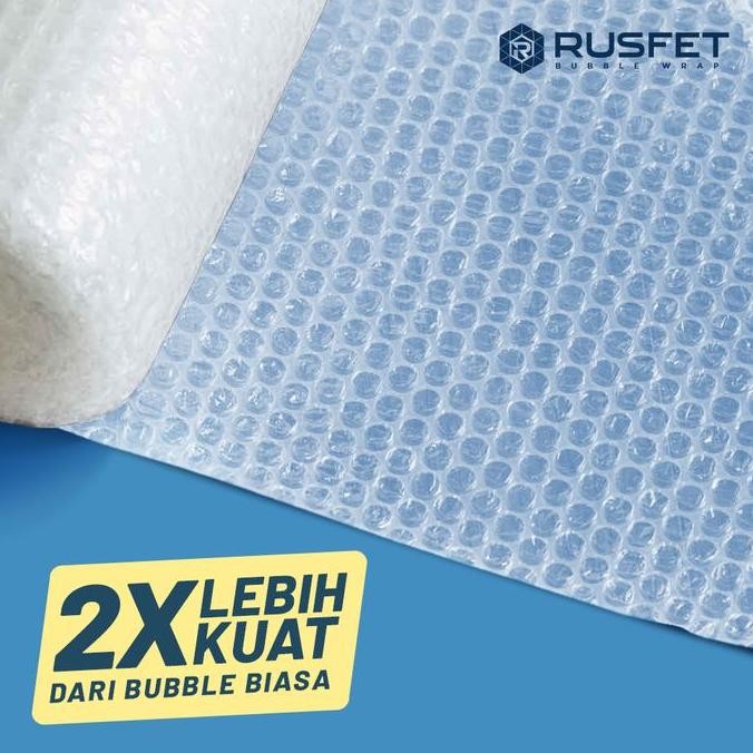 

ready Bubble Wrap Plastik RUSFET HITAM 60CM x 50M Berwarna Buble | Bubblewrap Tebal SUPER Roll