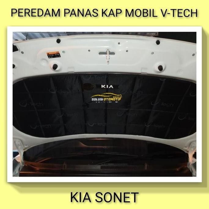 KIA SONET Peredam Panas Kap Mesin Aksesoris Variasi Mobil VTECH Ori murah