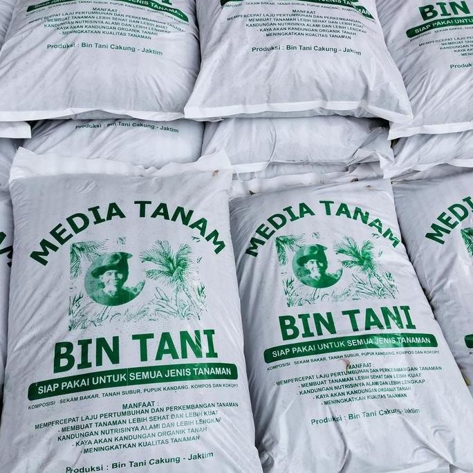 baru media tanam/kompos/organik/tanah pupuk/pupuk kandang/tanah hitam