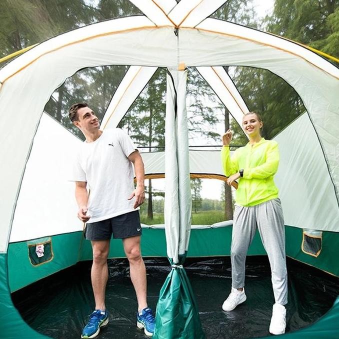 5-8 ORANG WATERPROOF CAMPING TENT / PORTABLE TENDA / TENDA CAMPING