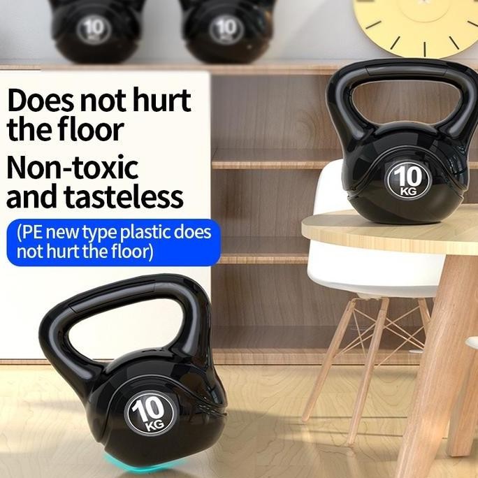 KETTLEBELL 10 KG  BARBELL 10 KG/ DUMBELL / BARBEL / DUMBELL 10KG WEIGHT LIFTING BARBEL DUMBELL 8KG K