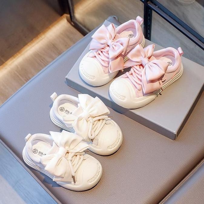 Tersedia [Tokobig] Melisa Sepatu Import Sepatu Fashion Anak Sepatu Pita Anak Perempuan Ukuran 26-36 