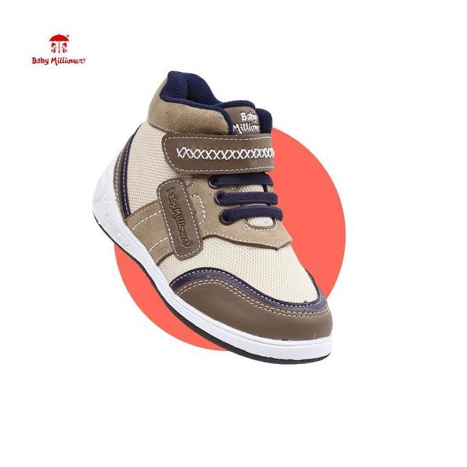 Tersedia Sepatu Anak Baby Millioner / Sepatu Sneaker Anak Laki-Laki 25010026
