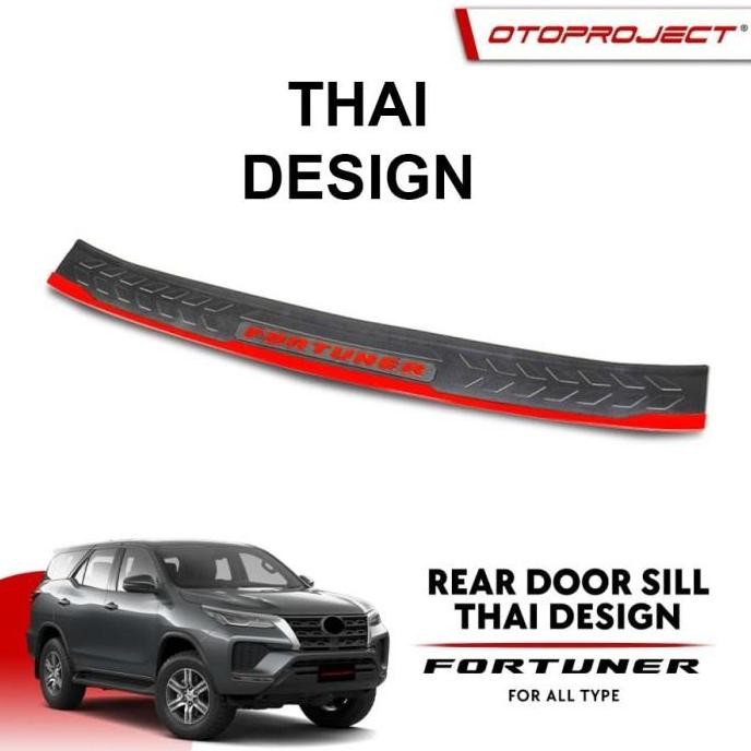 Sill Plate Bagasi NEW FORTUNER Otoproject Rear Door SillPlate Sensor MURAH