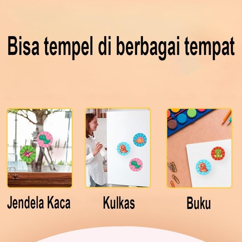 

Jg-56 Un04 Sd83 Magic Stempel Seal Unicorn Dinosaurus Stiker Mainan Anak Hemat Termurah