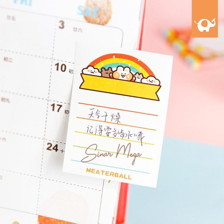 

Sd-46 Tu-67 Ga24 Meaterball Rabbit Sticky Notes / Memo Tempel Lucu Unik Murah Kertas Kecil Berkualitas Sale