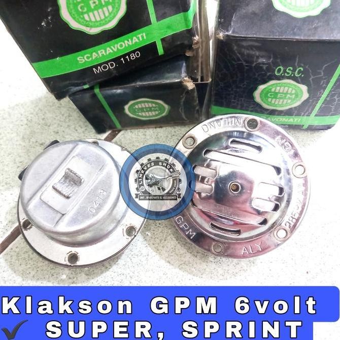 Klakson vespa GPM MILANO