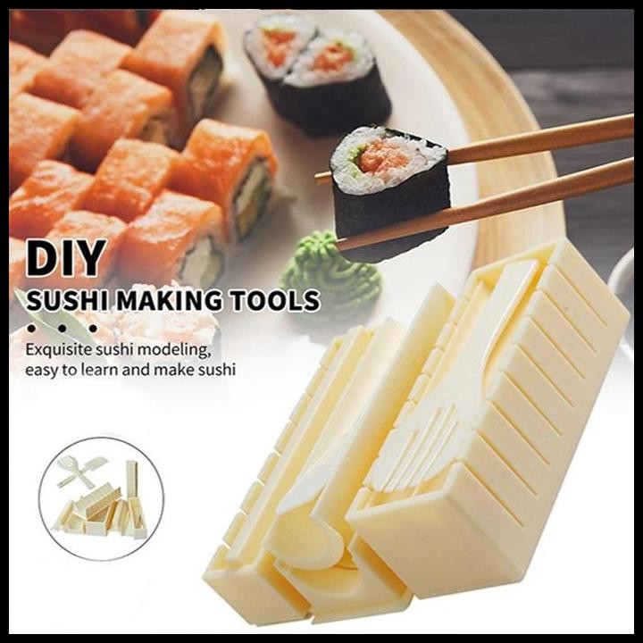 Terlaris Sushi Cetakan Susi gulungan sushi cetakan sushi roll sushi yay sushi maker alat pembuat bak