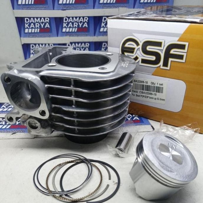 BLOK SEHER BORE UP BEAT ESP 53.5 MM (MENJADI 125 CC) AMAN BUAT HARIAN