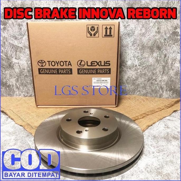 DISC BRAKE INNOVA REBORN - PIRINGAN CAKRAM DEPAN TOYOTA INNOVA REBORN