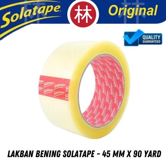 

Solatape Lakban Isolasi Coklat / Bening 45mm (2 Inch) x 90 Yard - 1 Dus Isi 72 Pcs