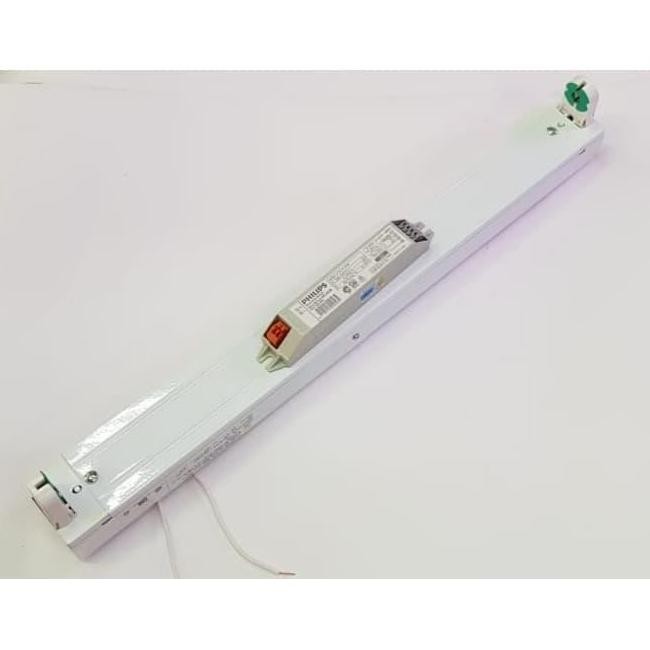 Kap Rumah Lampu Tl 18 / 20W Dengan Ballast Elektronik Philips Ebc