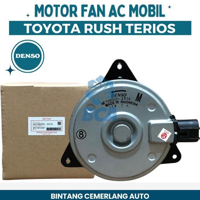 . Motor Fan AC MOBIL DAN Radiator TOYOTA RUSH DENSO