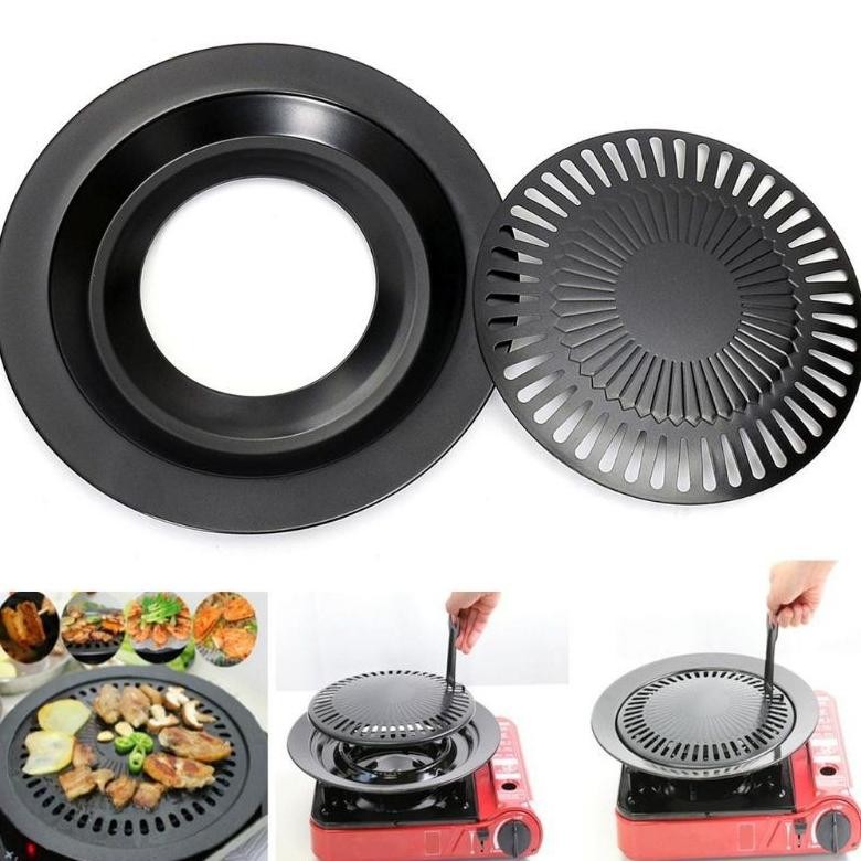 PANGGANGAN GRILL BULAT PANGGANGAN BULAT BBQ Alat Panggang BBQ Grill 32 CM