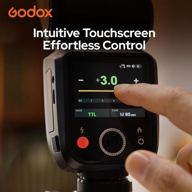 GODOX V100 ROUND HEAD FLASH V-100 GODOX FLASH