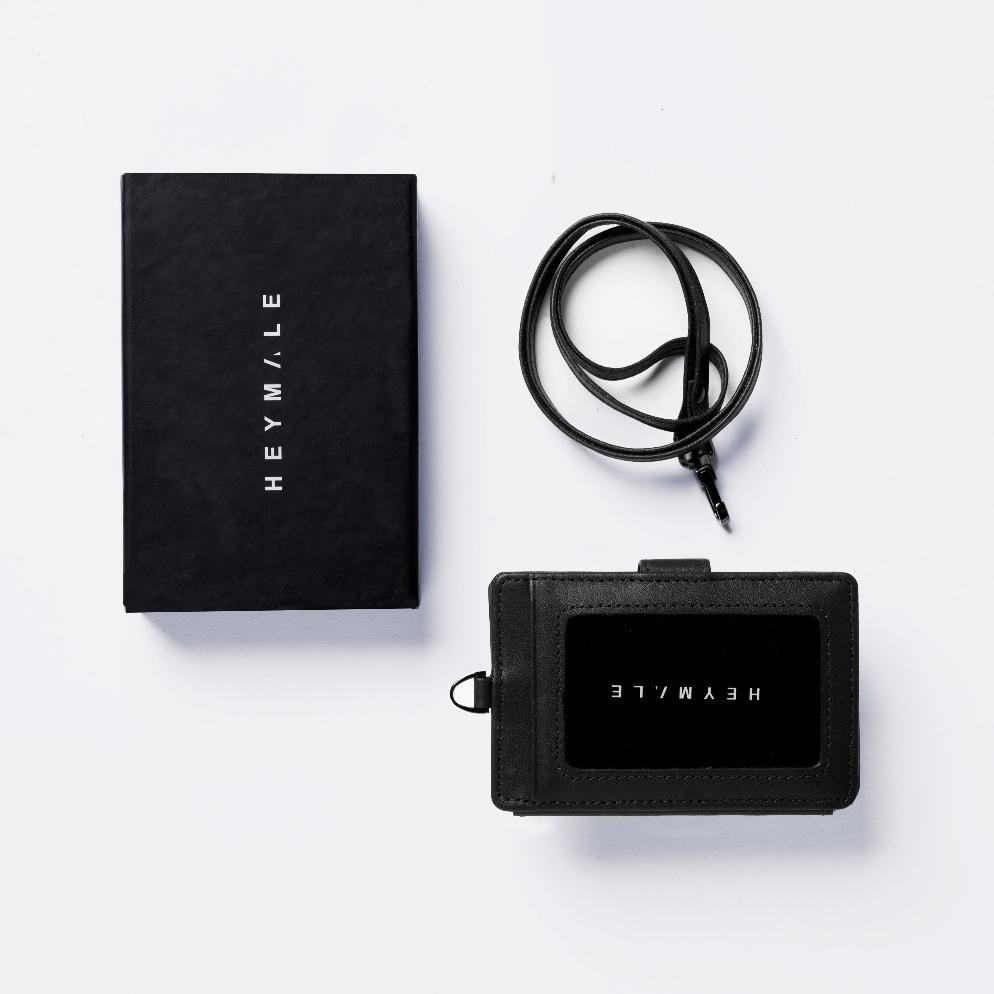 

TERMURAH Heymale Belford Leather Lanyard Kulit Asli Minimalis Siap kirim