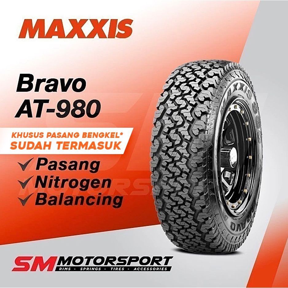 Ban Mobil Maxxis Bravo AT980 215 75 R15 15