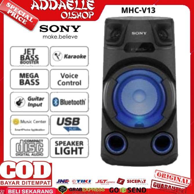 Sony Mhc V13 Bluetooth Speaker High Power Audio/Mhc-V13 New Stok