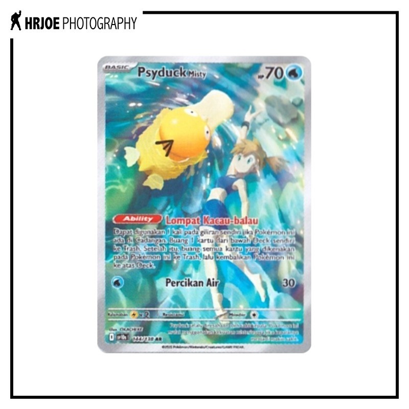 Pokemon TCG Indonesia Kehadiran Juara sv10s - Psyduck Misty AR 144/138