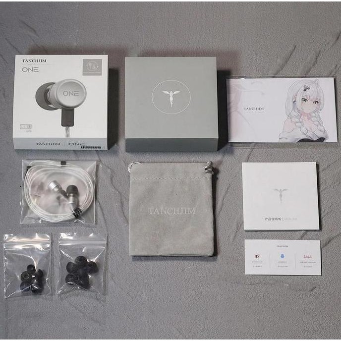Earphone Tanchjim One 10Mm Dynamic Driver In-Ear Headphone Iem New Stok