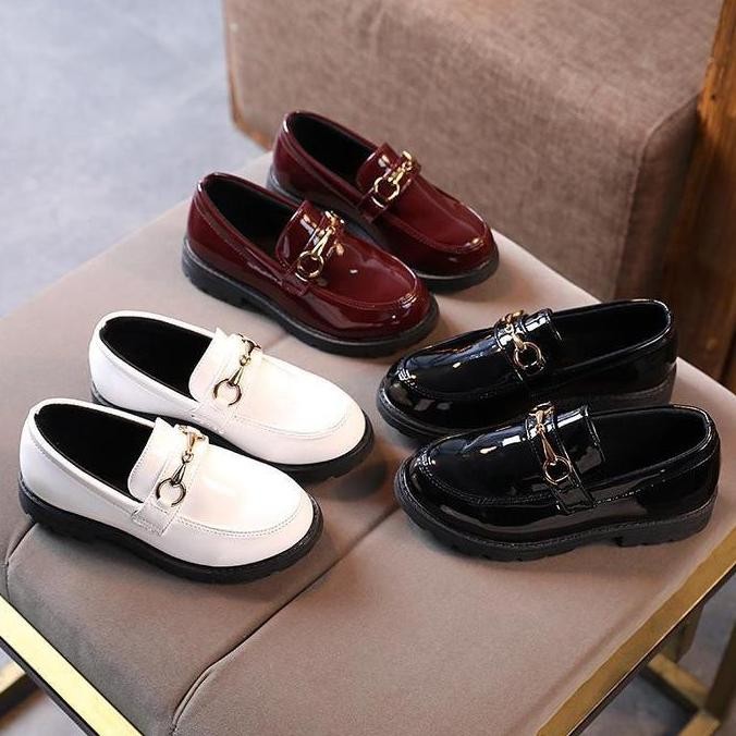 Tersedia [Brandedbaby] 21-36 Sepatu Formal Anak Perempuan Laki-Laki Unisex Fashion Sepatu Flat Pesta