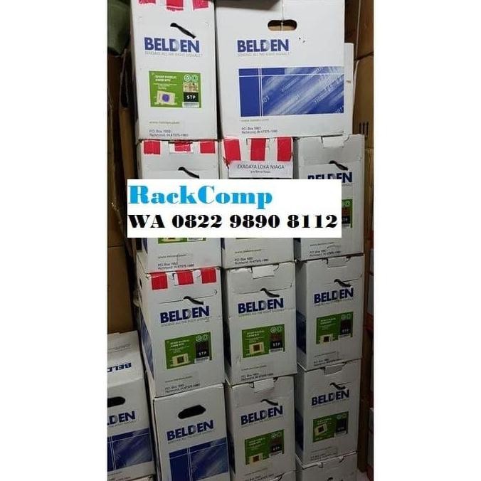Belden Stp Cat 5 Cat 5E , Kabel Lan Ftp Cat5 Cat5E Belden 50105F Ori New Stok