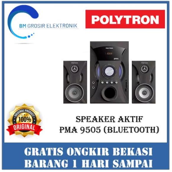 Polytron Speaker Aktif Digital Bluetooth Pma 9505 / Pma-9505 New Stok