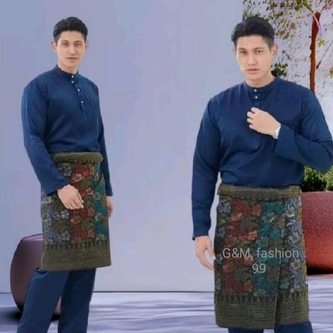 SETELAN,,BAJU TELUK BELANGA PRIA,MELAYU KURUNG,SETELAN,PAKAYAN ADAT CELANA