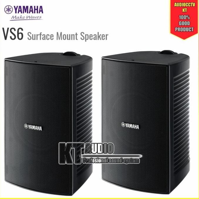 Speaker Yamaha Vs6/Vs 6 Paket Sound System Restoran Kantor New Stok