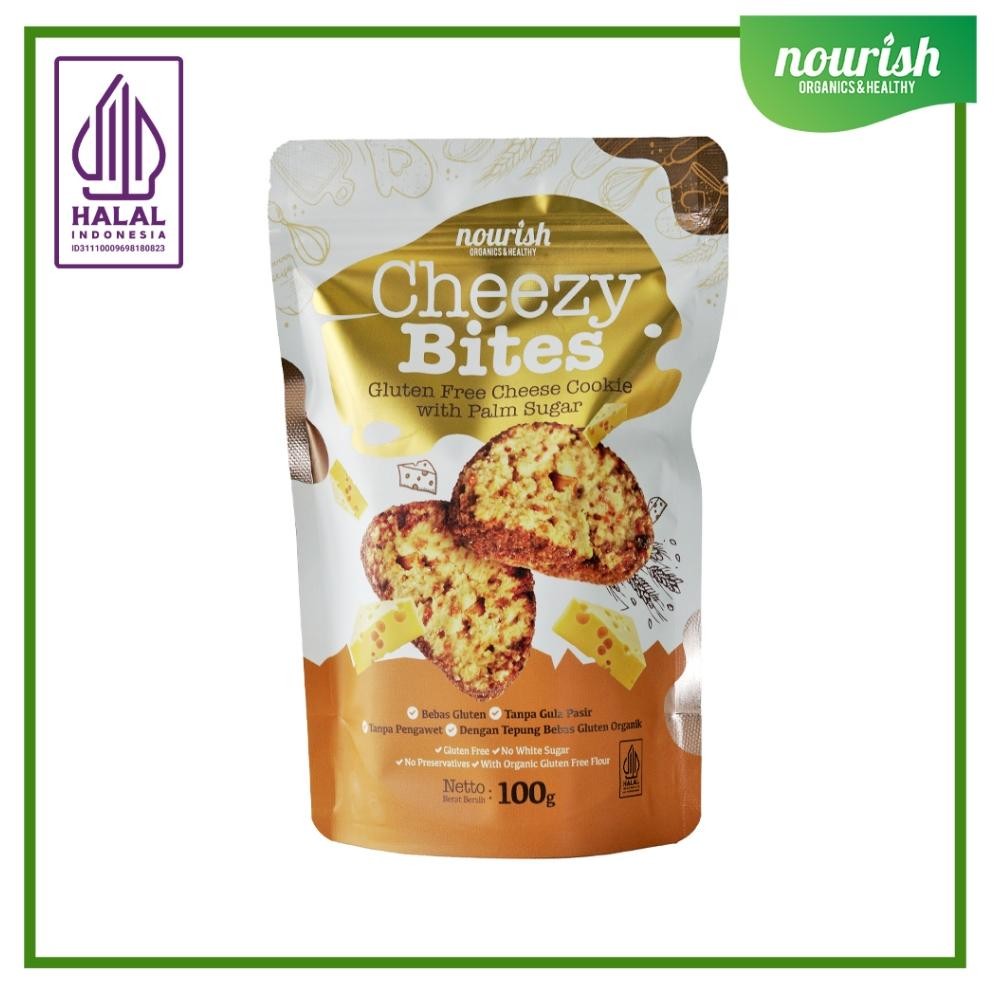 

PJ Cheezy Bites (Gluten Free Cheese Cookies ) Kue Sehat 100gr