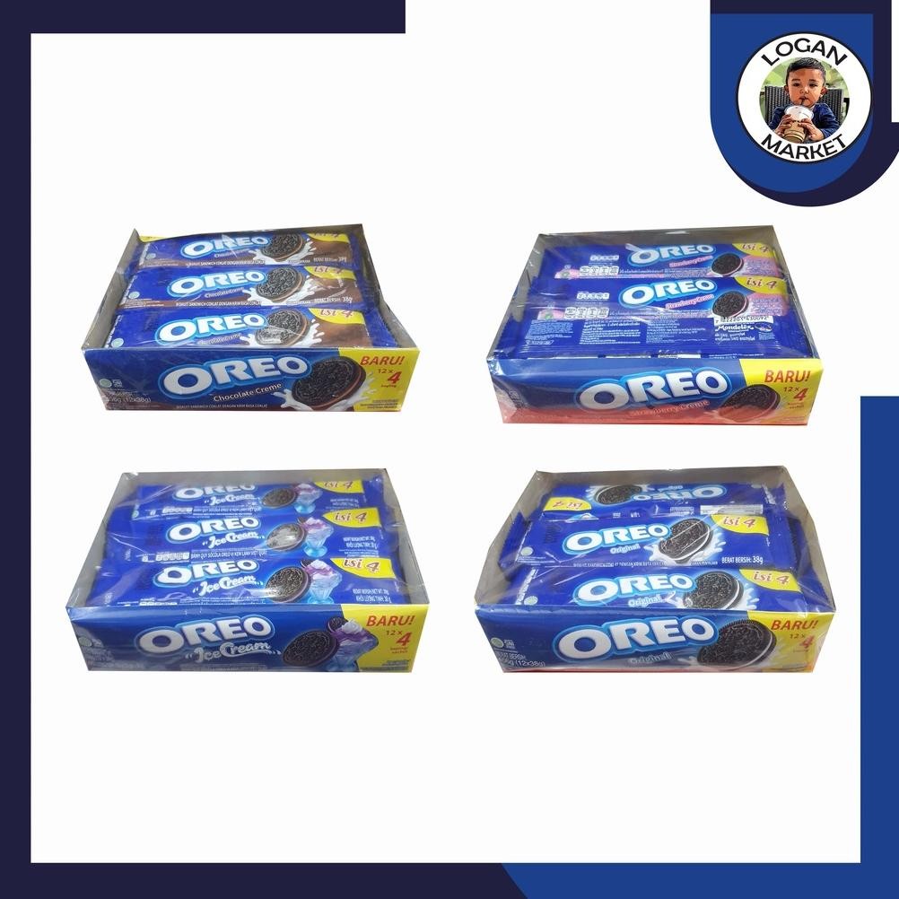 

PJ Oreo Box Vanilla Vanila Isi 12 Pack Pcs Sachet 12Pack 12Pcs 1 Sachet Isi 3