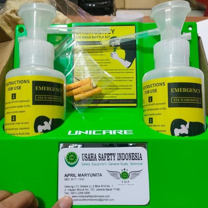 Emergency Eyewash Bottles Unicare 500 Ml / Eyewash Botol Unicare