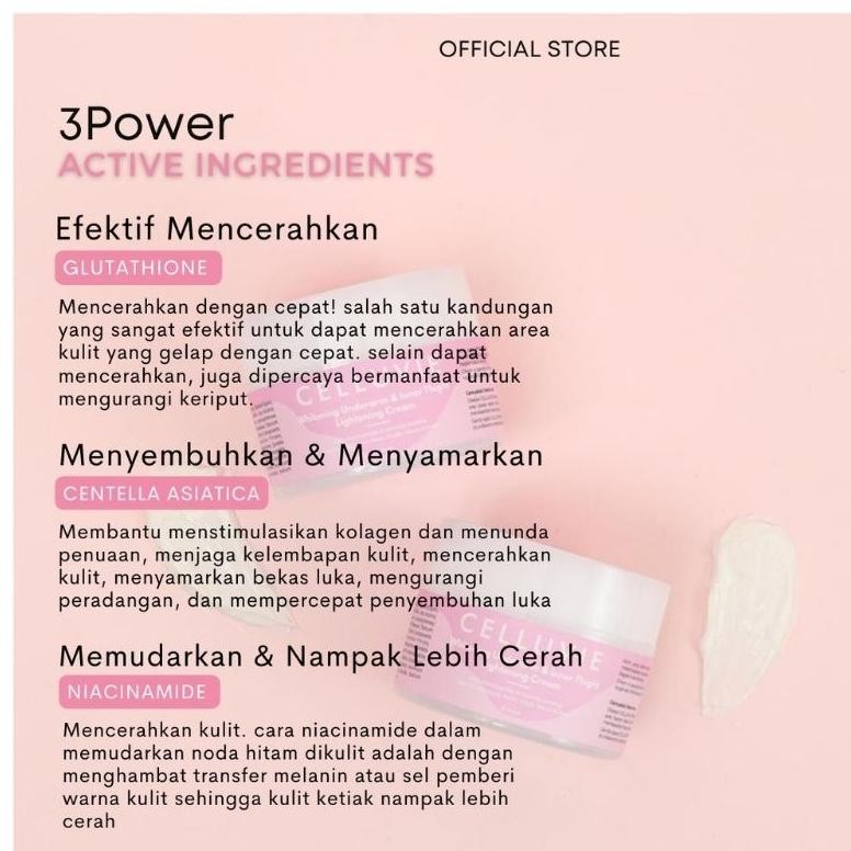TERMURAH CELLUVIE Pemutih Ketiak dan Selangkangan/Celluvie Whitening Underarm in-137
