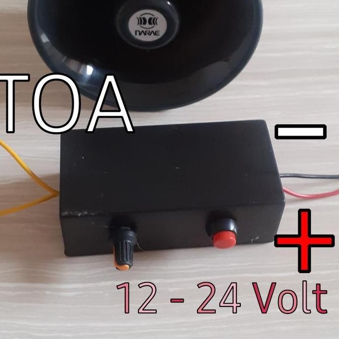 . alarm mp3 lagu mundur atret 12 volt 24 volt