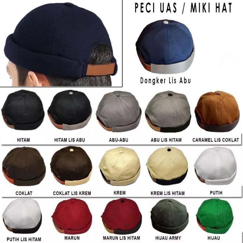 Topi Peci Mikihat / Topi Mikihat Dewasa Peci UAS Muslim