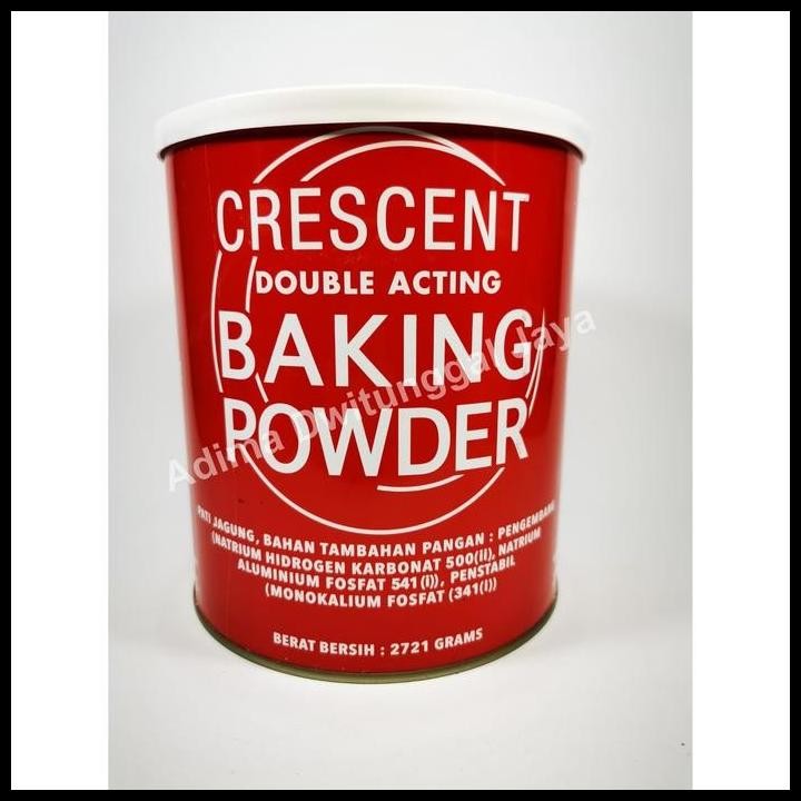 

Terlaris Crescent Baking Powder 2.721 gr Best Seller