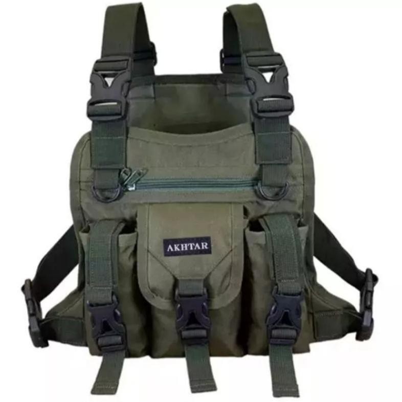 Termurah Tas Dada Pria Tactical Army Tas Army Rompi Fg-80