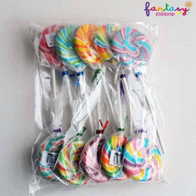 

Permen Fantasy Lollipop Bundar 18 Gram (1 Pack)