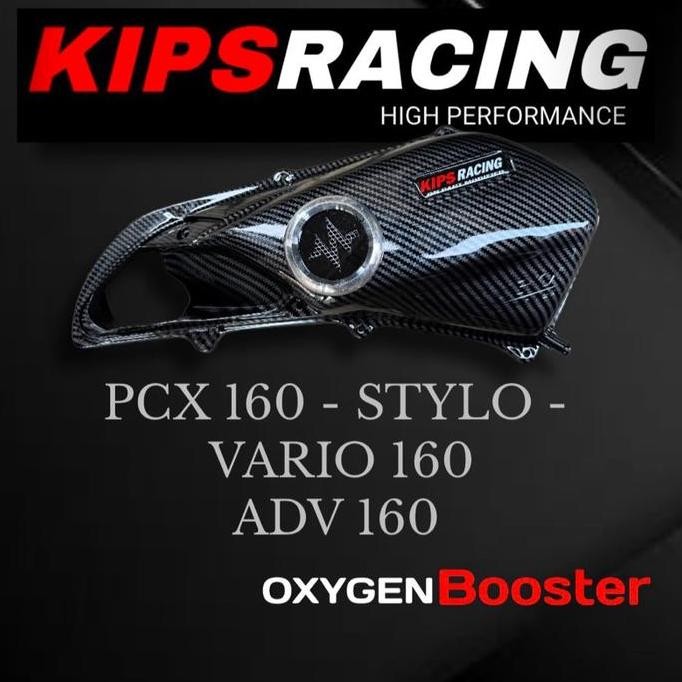 CORONG UDARA TUTUP FILTER PCX 160 CARBON CORONG DONAT / Corong udara donat carbon tutup filter pcx 1