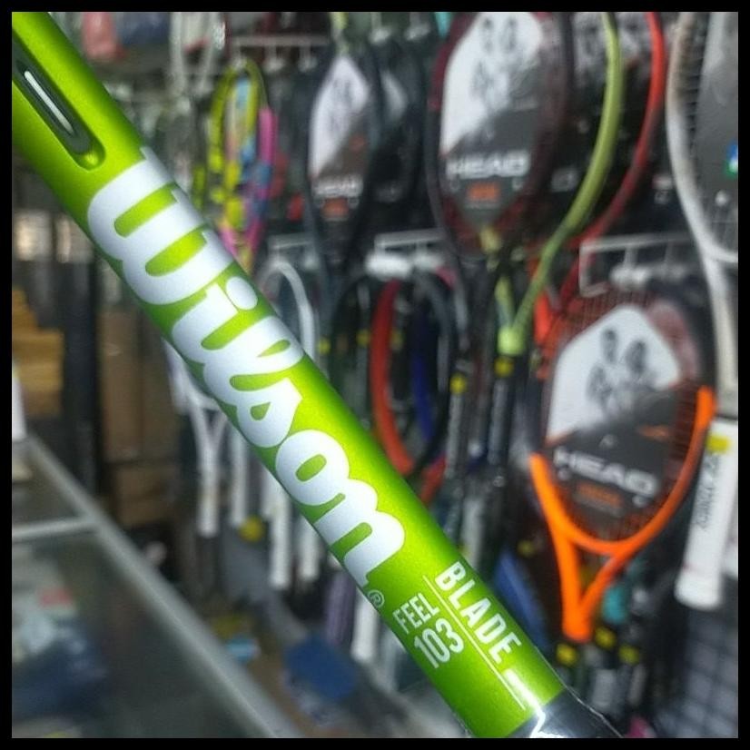 RAKET TENIS WILSON BLADE FEEL 103 (WEIGHT 264 G/103 IN) ORIGINAL WILSON
