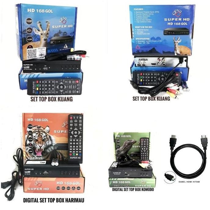 SET TOP BOX ANTENA UHF DIGITAL - DIGITAL SET TOP BOX