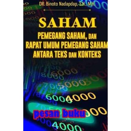 Buku Saham Pemegang Saham Dan Rapat Umum Pemegang Saham Antara Teks