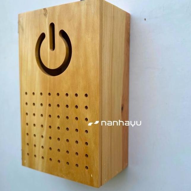 Box Meteran Listrik Tutup Box Pelindung Meteran Listrik PLN Kayu - GJK