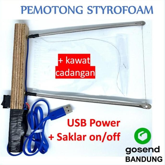 

Alat Potong Cutter Pemotong Sterofoam Busa Gabus Styrofoam Elektrik murah