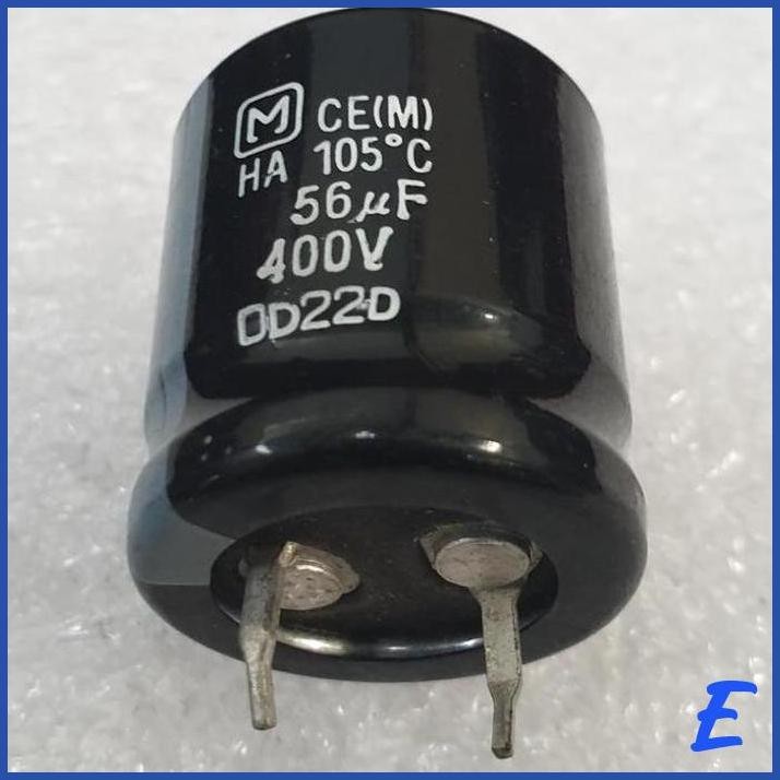 | BHG | ELCO CAPACITOR 56UF 400V MATSUSHITA 105OC - ORIGINAL