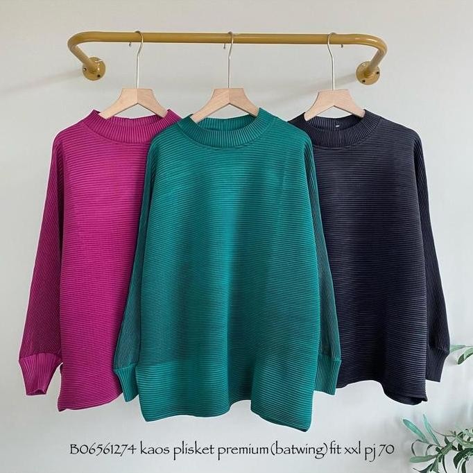 Baju Plisket Import Wanita / Fashion Atasan Cewek Terbaru 1 Best