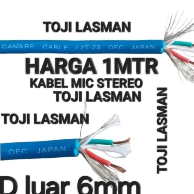 TERLARIS ( KABEL MIC CANARE 1 ROLL ) USE FOR CABLE MICROFON MIXER GITAR XLR AKAI SPIKON GEISLER KITA