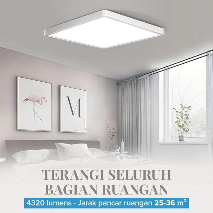 Grosir Lampu Plafon Kotak Outbow 40Cm / Lampu Panel Led 48 Watt 36 Watt Besar