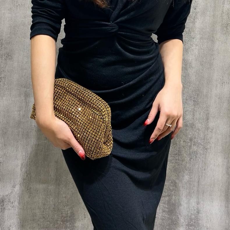 Clutch Pesta Diamond Bag Julius Premium J057 Ready